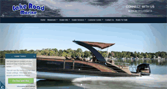 Desktop Screenshot of lakeroadmarine.com